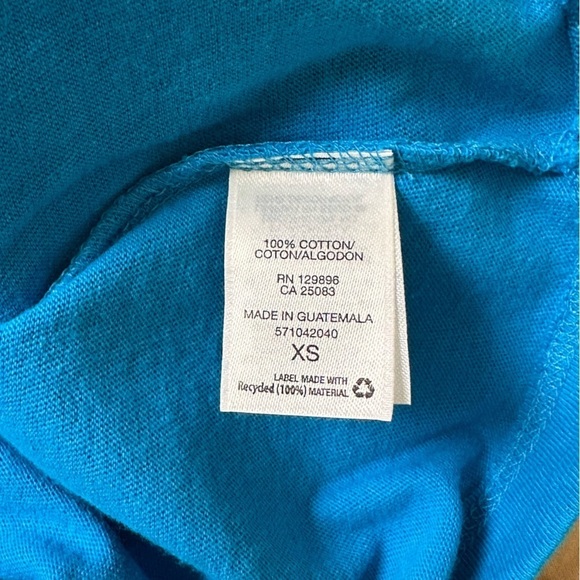 Disney Alice & Cheshire Cat Short Sleeve T Shirt Aqua Blue NWT - Picture 10 of 11